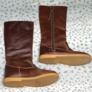 Mid Calf Riding Faux Leather (Size 1)